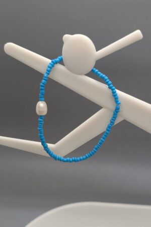 Armbånd med ferskvandsperle