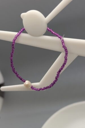 Armbånd med ferskvandsperle