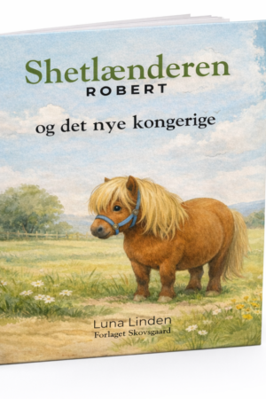 Fysisk bog + gratis Goodiebag- Shetlænderen Robert og det nye kongerige